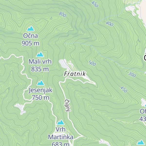 Map of Sobe Nikrmana