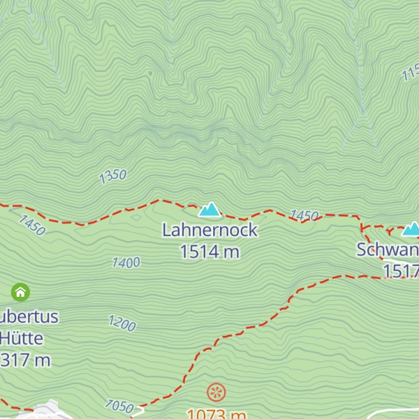 Map of Lahnernock
