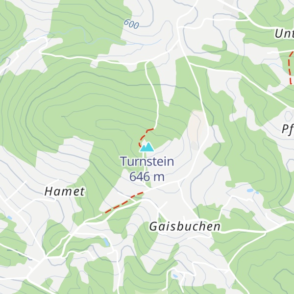 Map of Turnstein