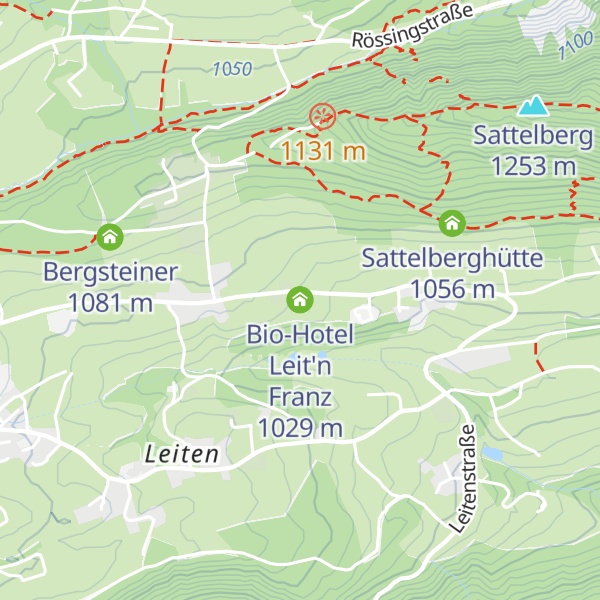 Map of Bio-Hotel Leit'n Franz