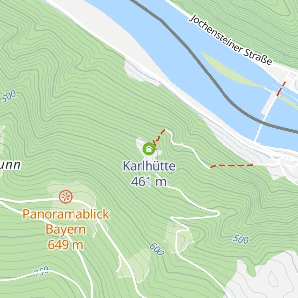 Map of Karlhütte