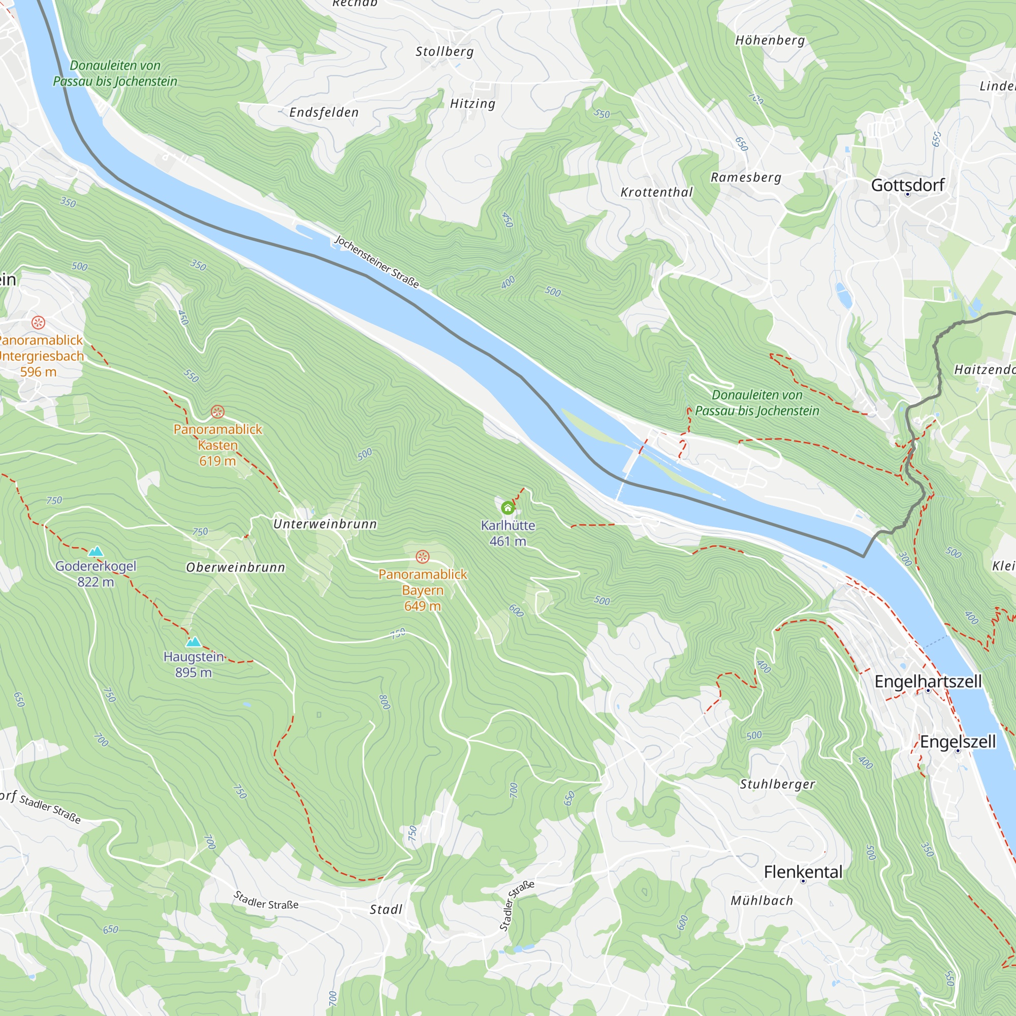 Karlhütte map