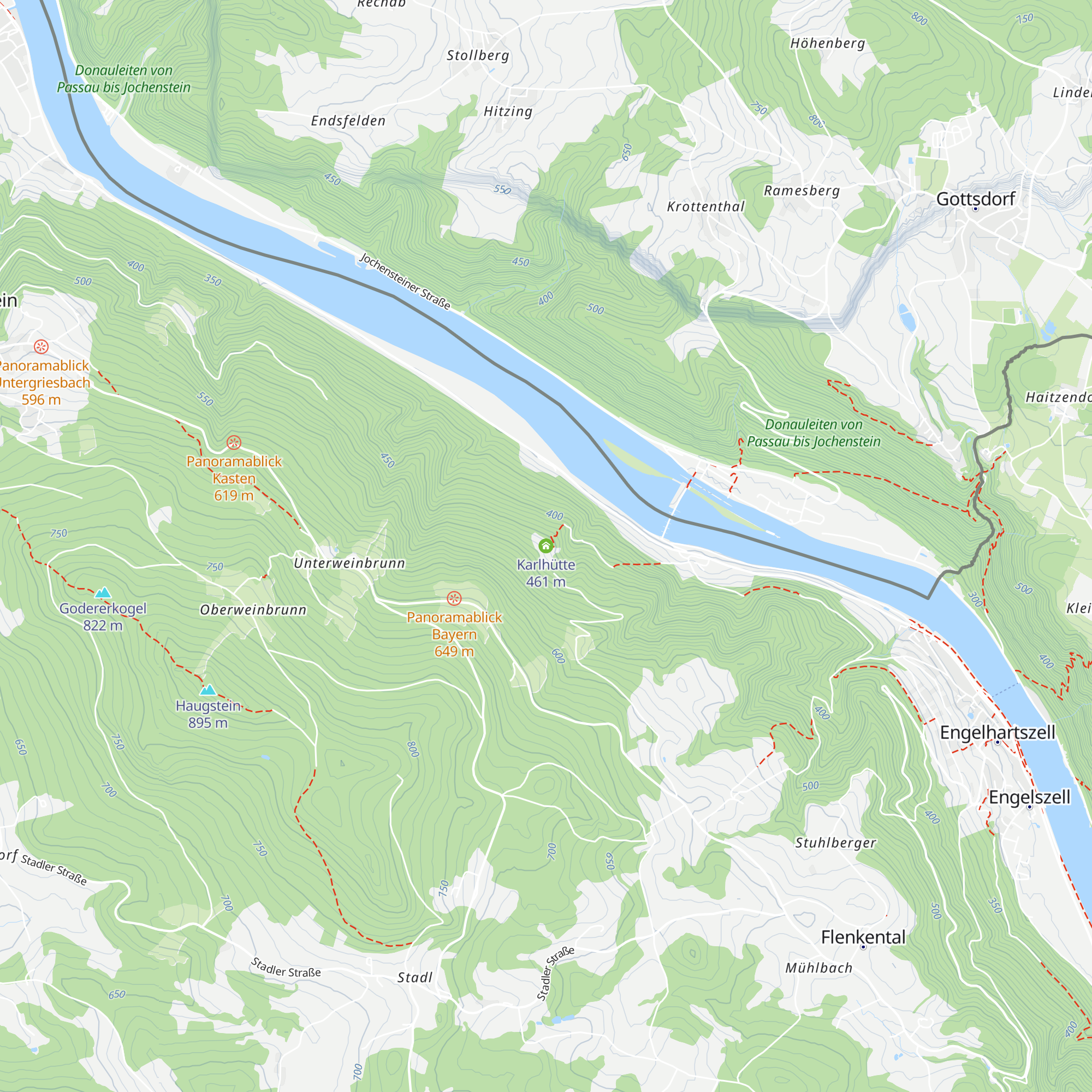 Karlhütte map