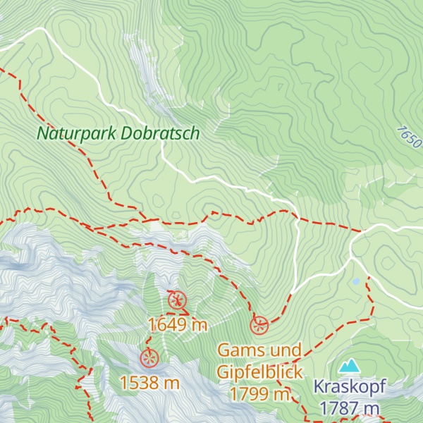 Map of 10er Schutzhaus