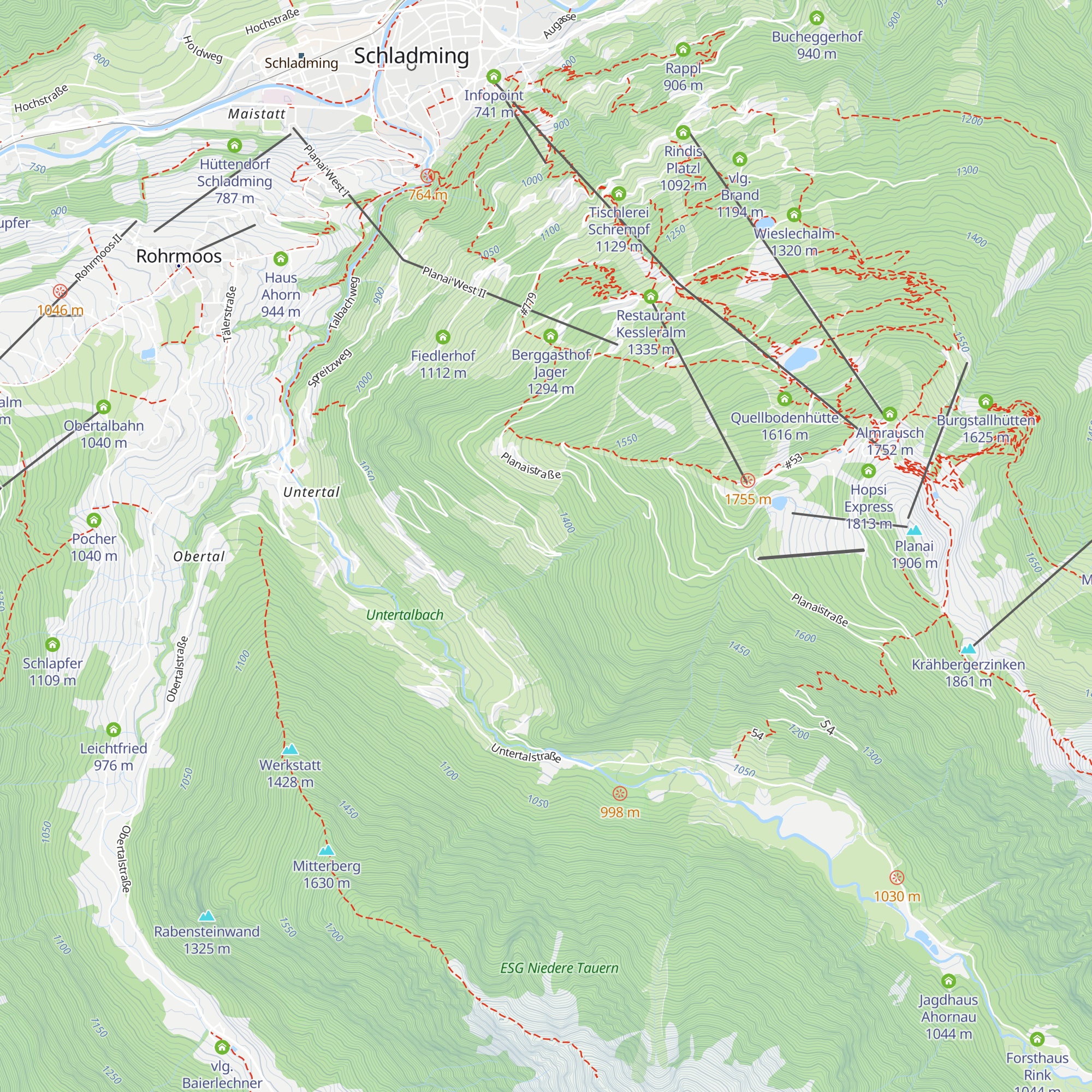 Oberkrahberger map