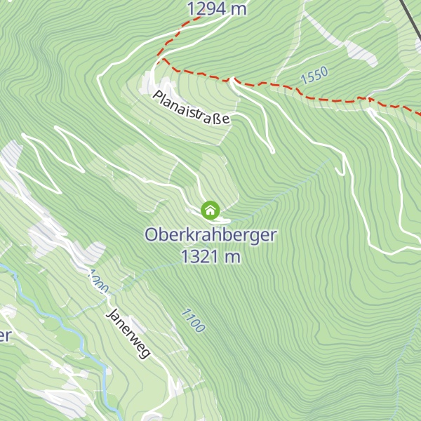 Map of Oberkrahberger