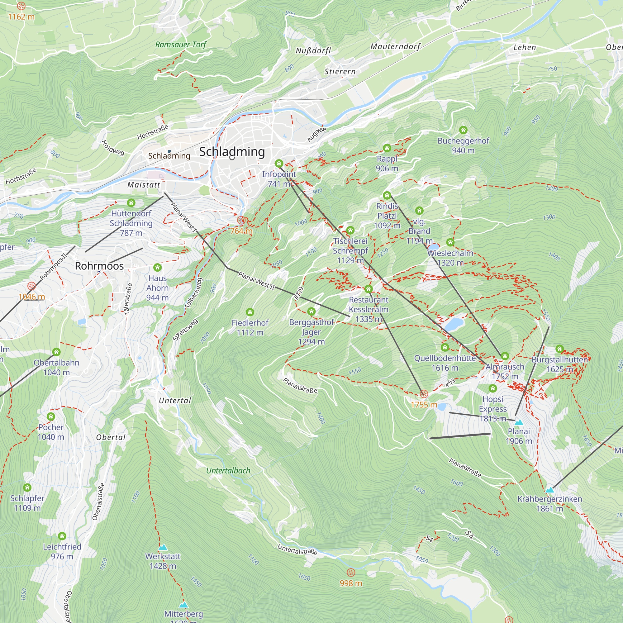 Berggasthof Jager map