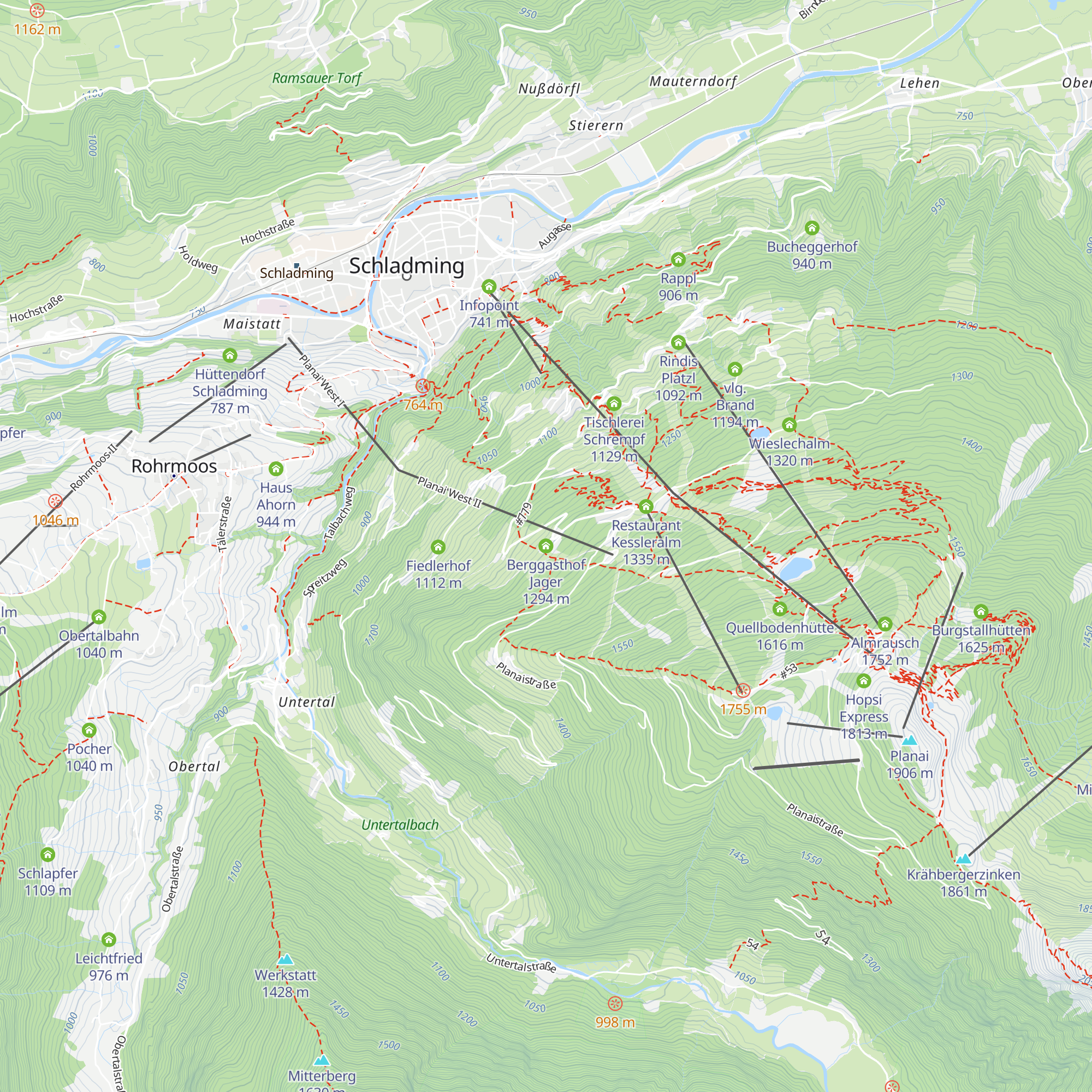 Berggasthof Jager map