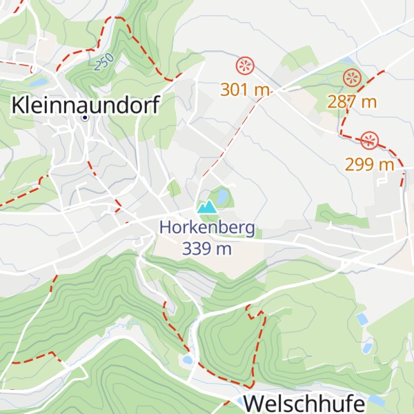 Map of Horkenberg