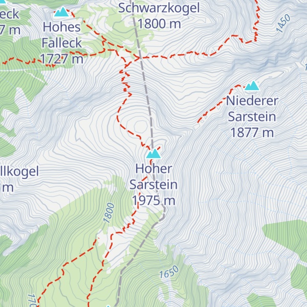 Map of Hoher Sarstein