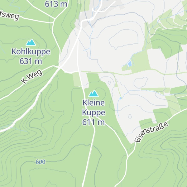 Map of Kleine Kuppe