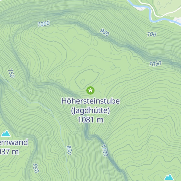 Map of Höhersteinstube (Jagdhütte)