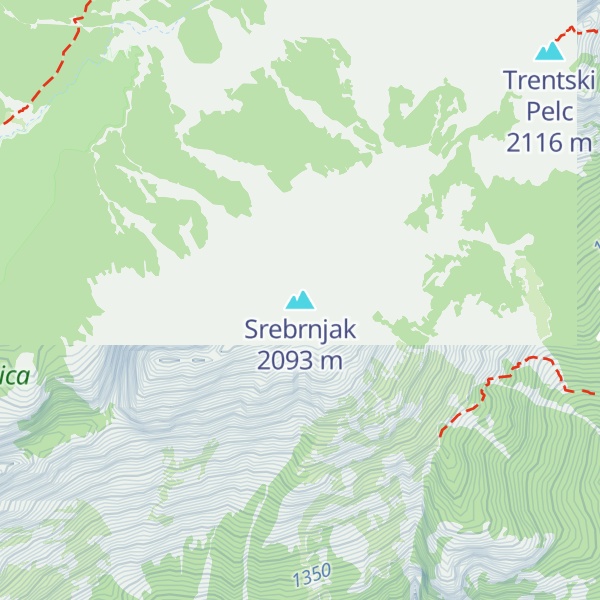 Map of Srebrnjak