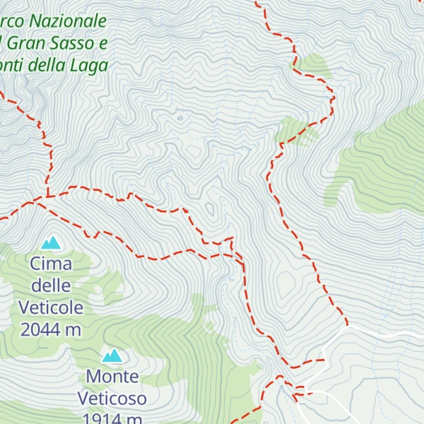 Map of Bivacco Desiati (ex Lubrano)