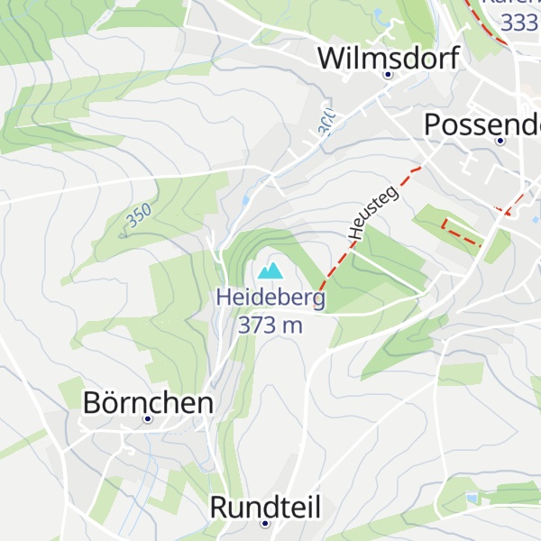 Map of Heideberg