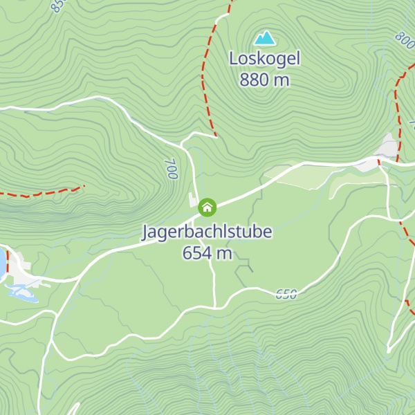 Map of Jagerbachlstube