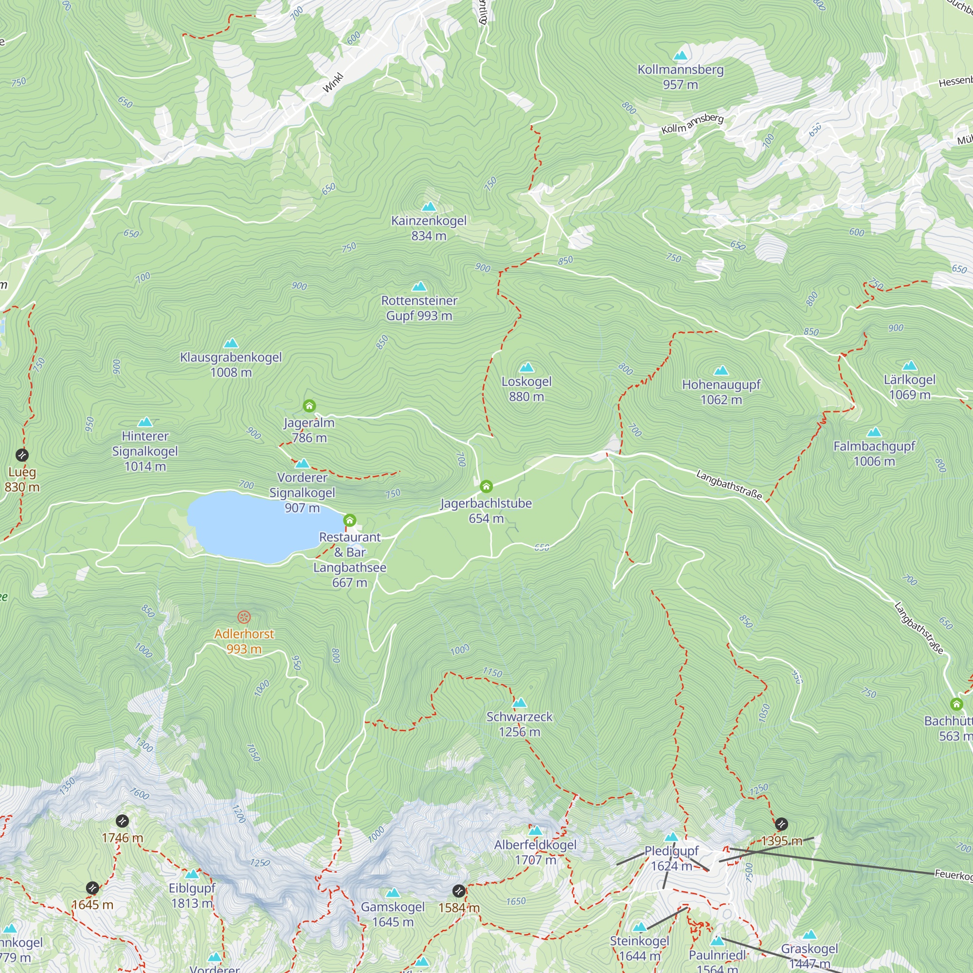 Jagerbachlstube map