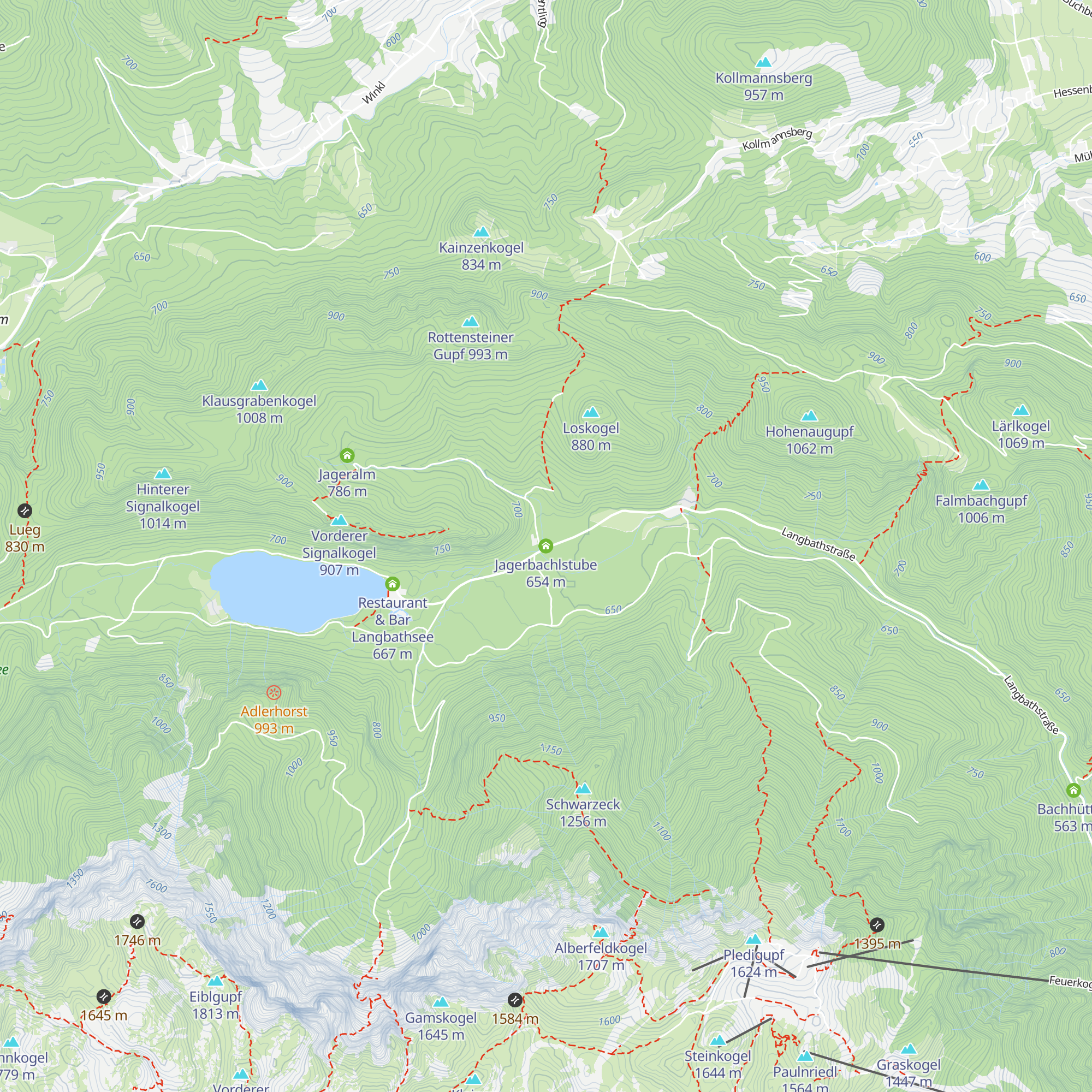 Jagerbachlstube map