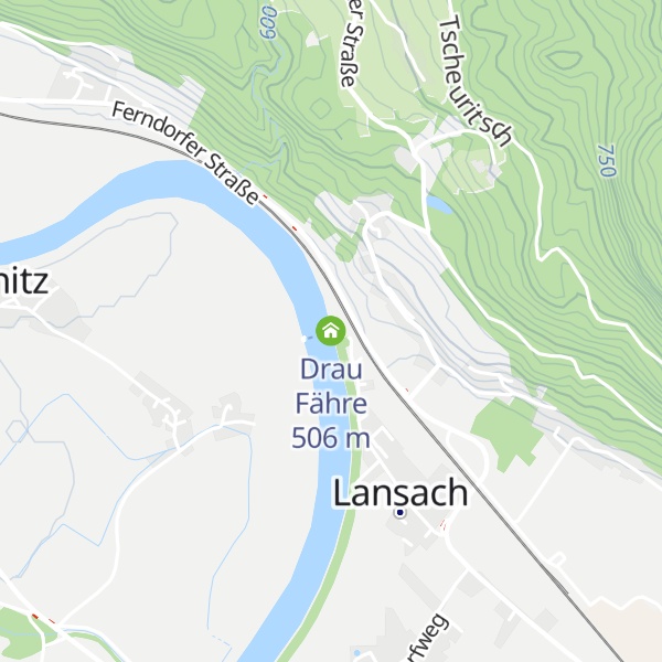 Map of Drau Fähre