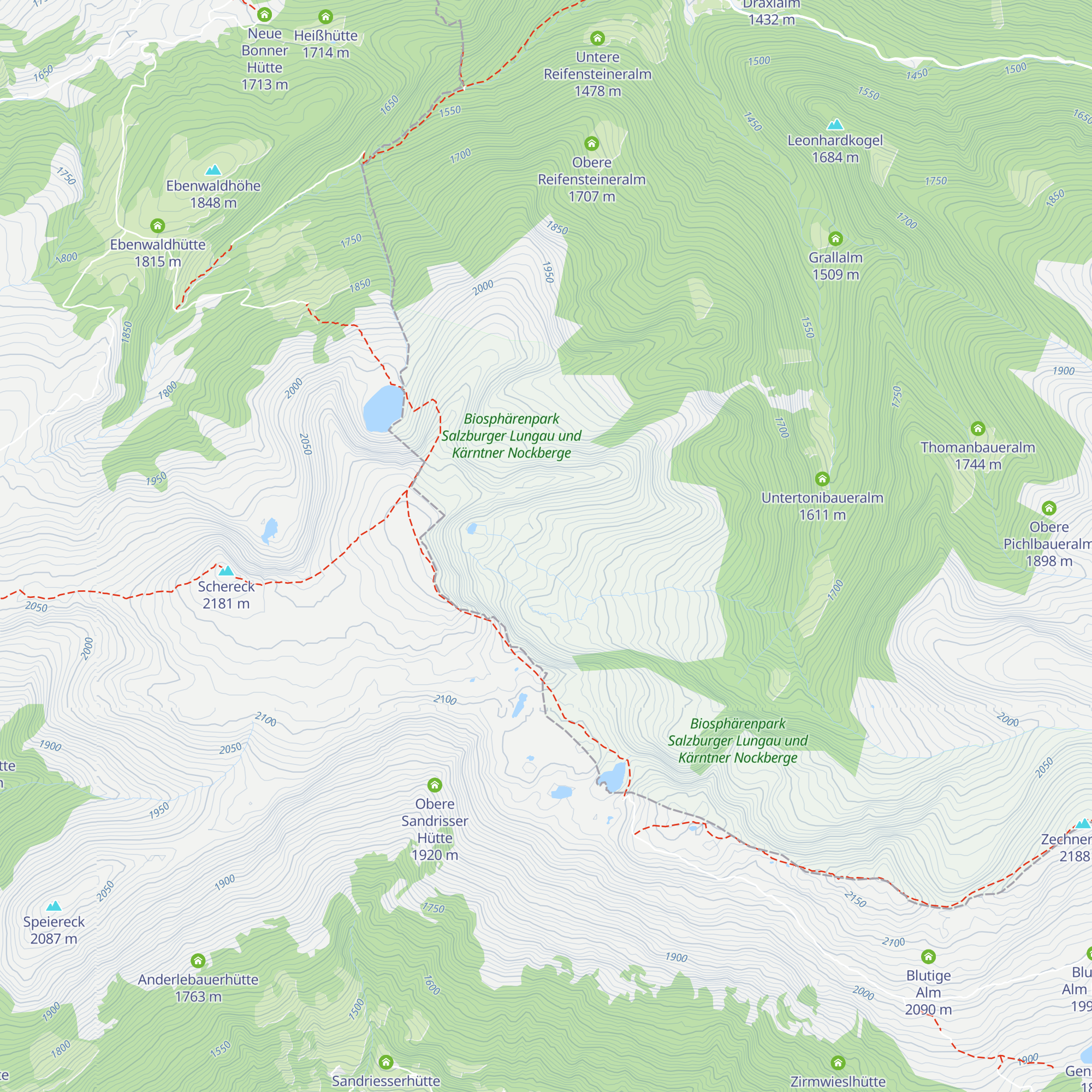 Otthütten map