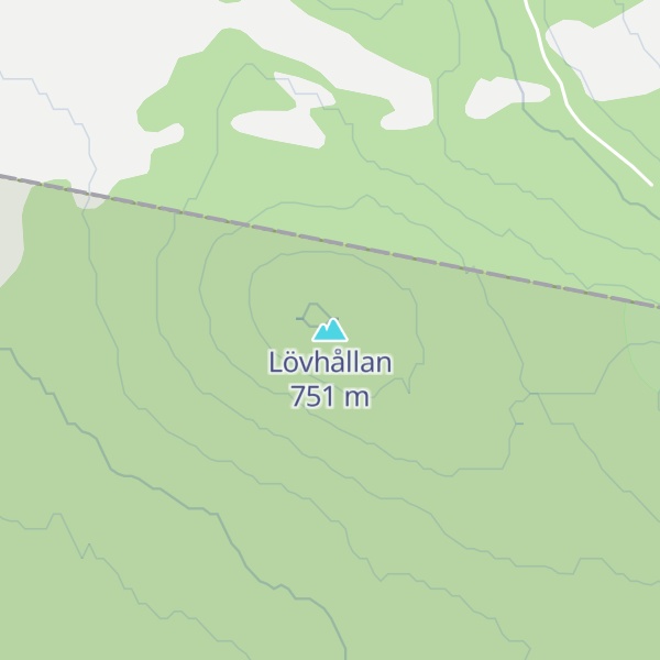 Map of Lövhållan