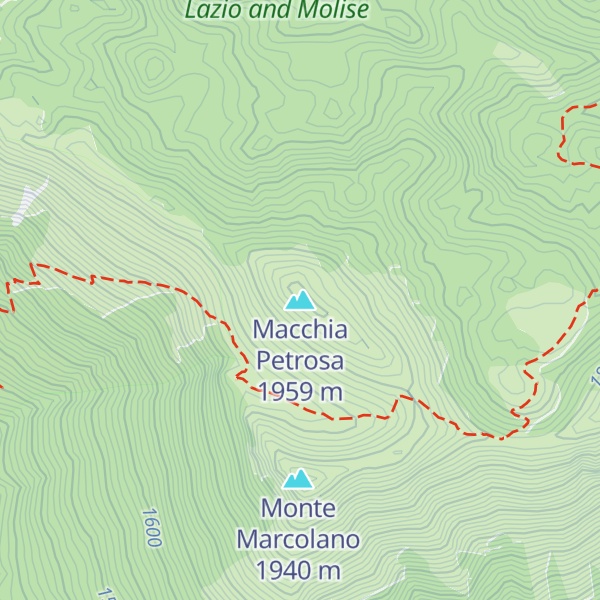 Map of Macchia Petrosa