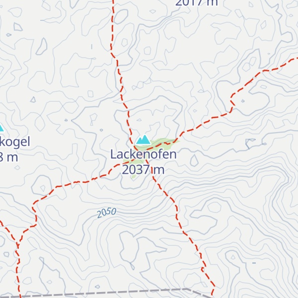 Map of Lackenmoosalm