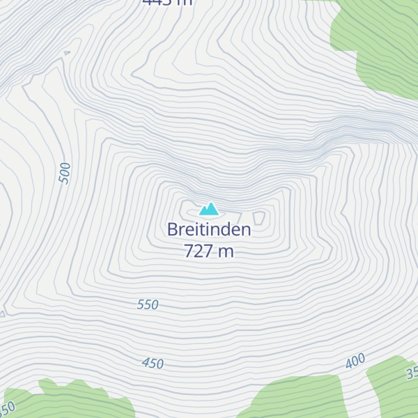 Map of Breitinden