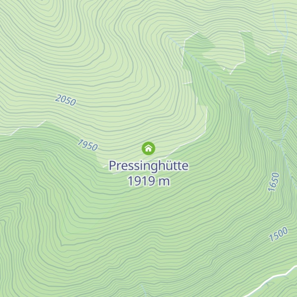 Map of Pressinghütte