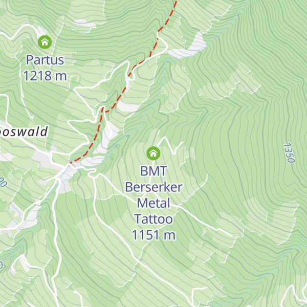 Map of BMT Berserker Metal Tattoo