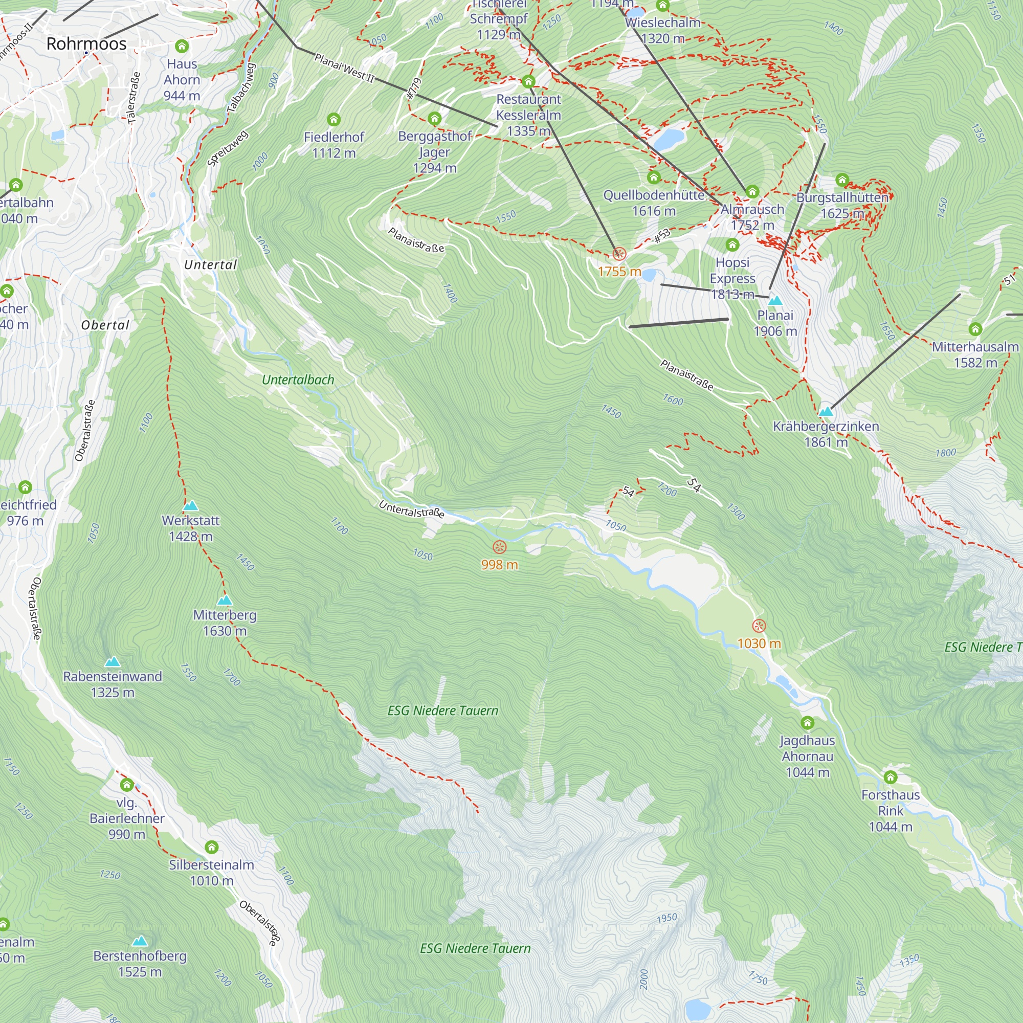 Feldlalm (Hinkerlehen) map