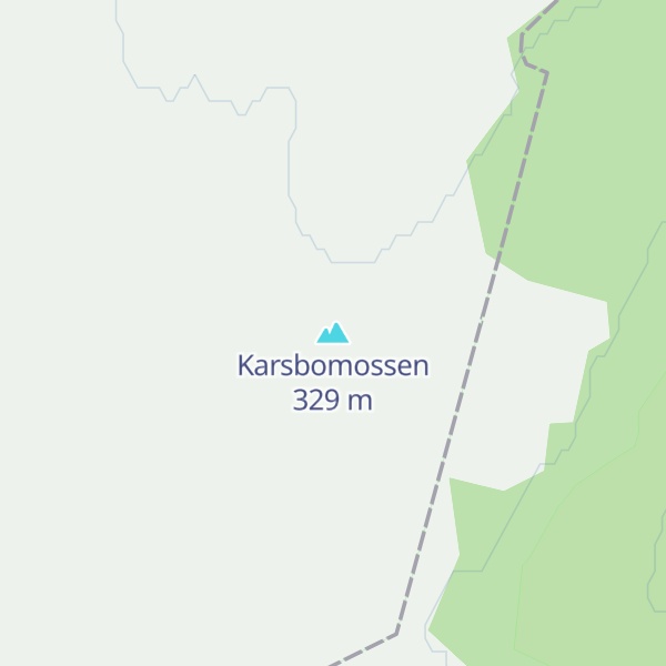 Map of Karsbomossen