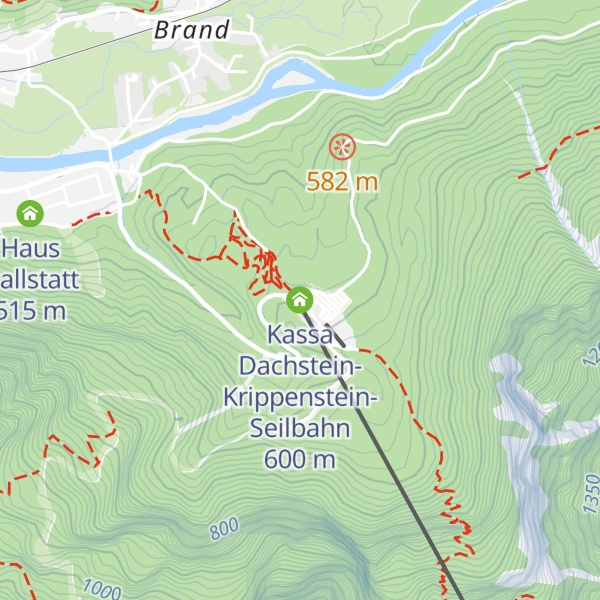 Map of Kassa Dachstein-Krippenstein-Seilbahn