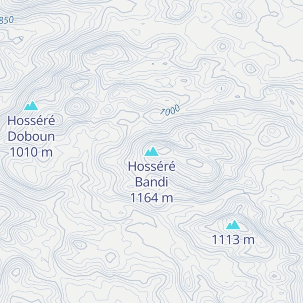 Map of Hosséré Bandi