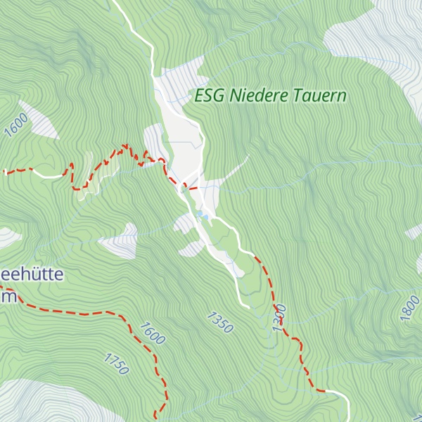 Map of Eschachhüttn