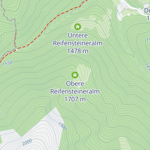 Map of Obere Reifensteineralm