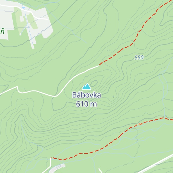 Map of Bábovka