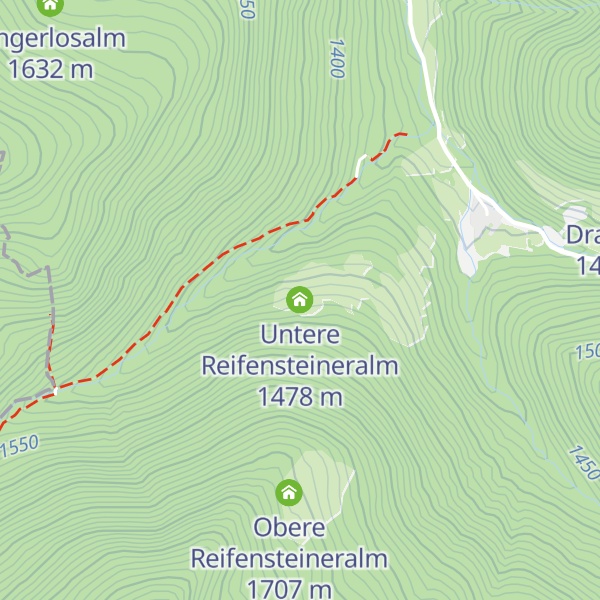 Map of Untere Reifensteineralm
