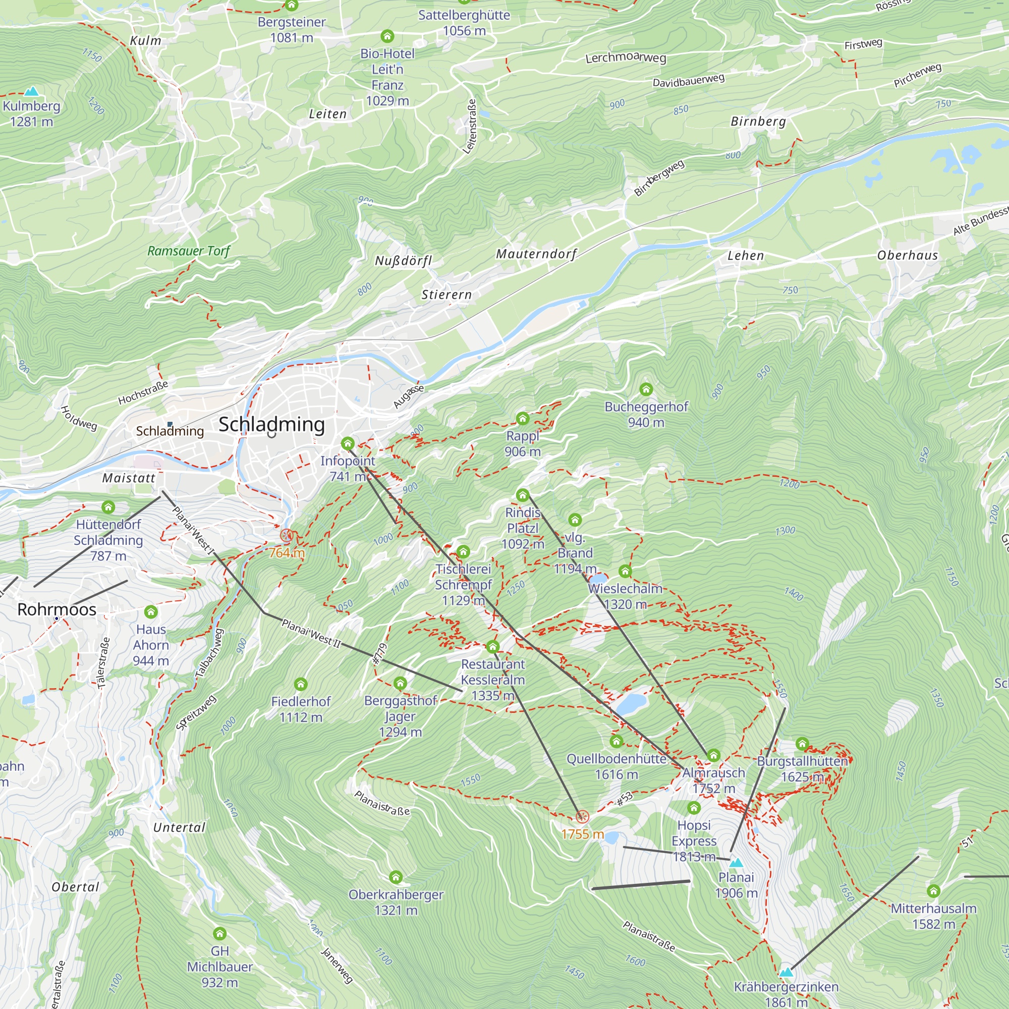 Posers Bergwelt - Appartementhaus map