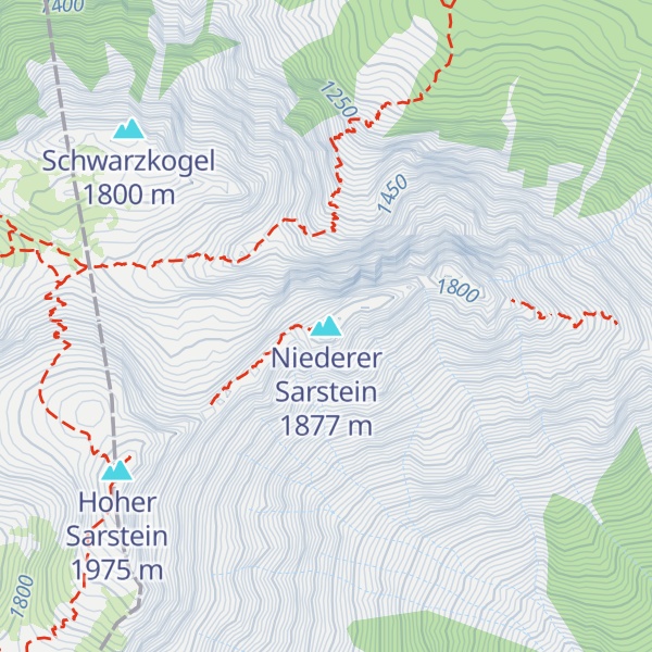 Map of Niederer Sarstein