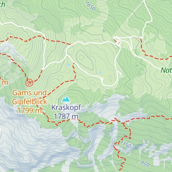 Map of Goritschacher Hütte