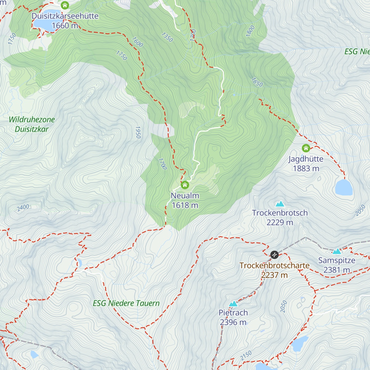 Neualm map