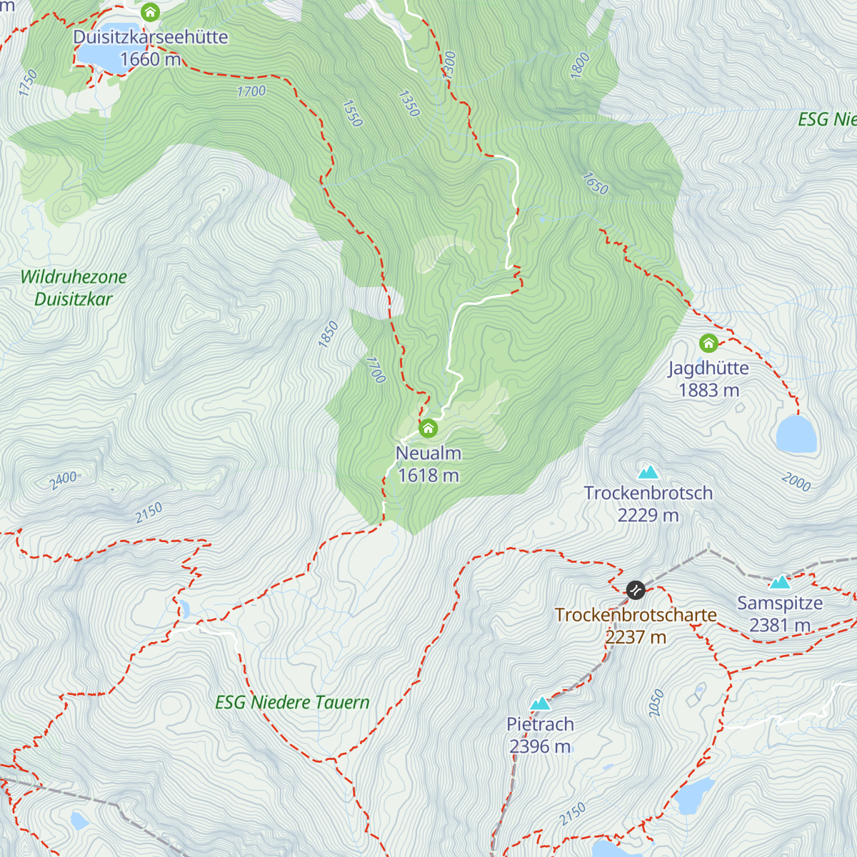 Neualm map