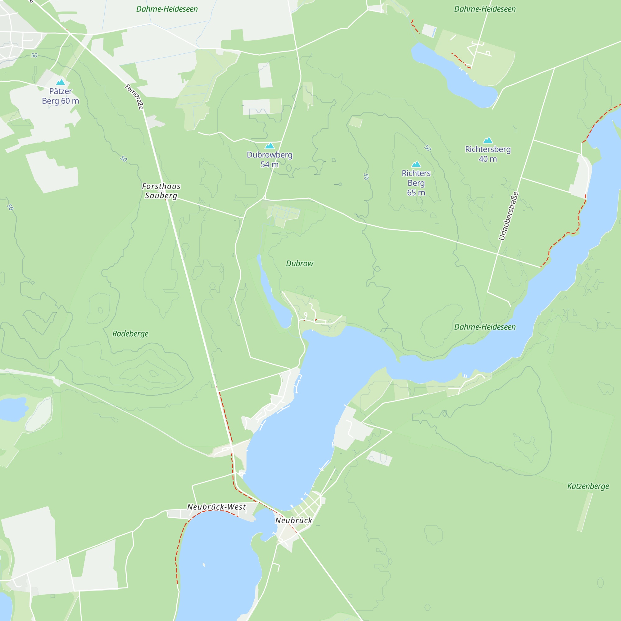 Spechthütte map