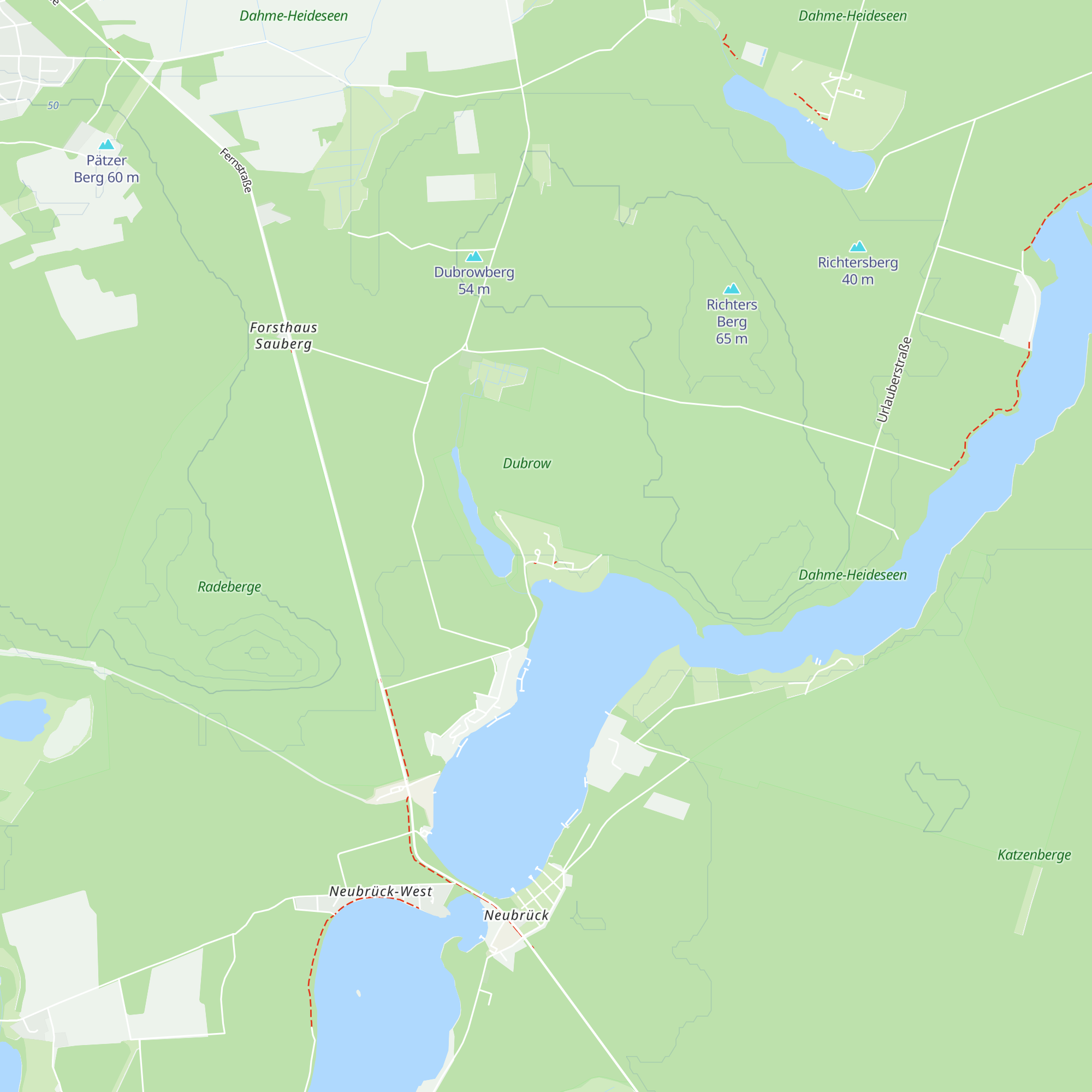 Spechthütte map