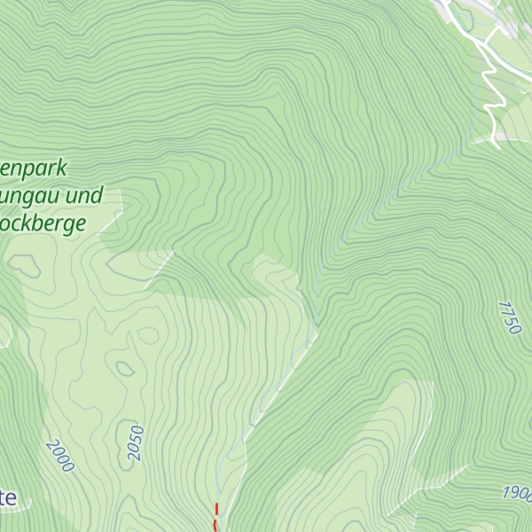 Map of Schulteralm