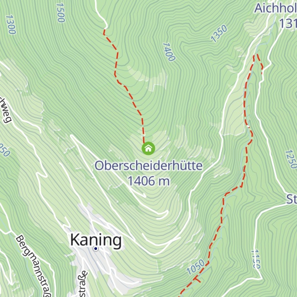 Map of Oberscheiderhütte