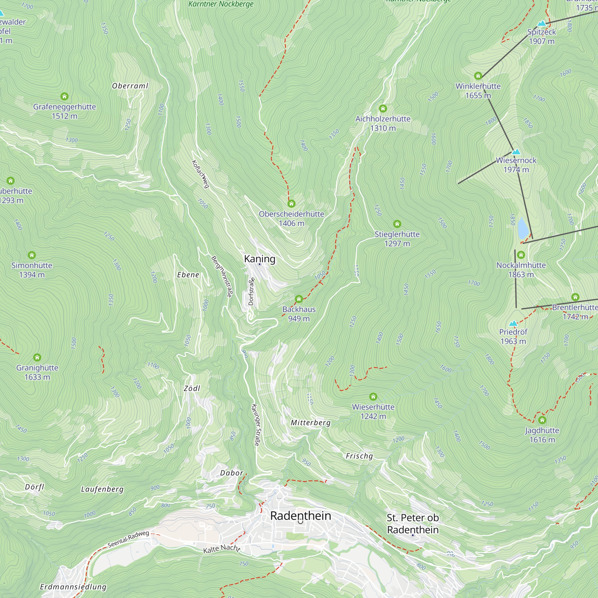 Backhaus map