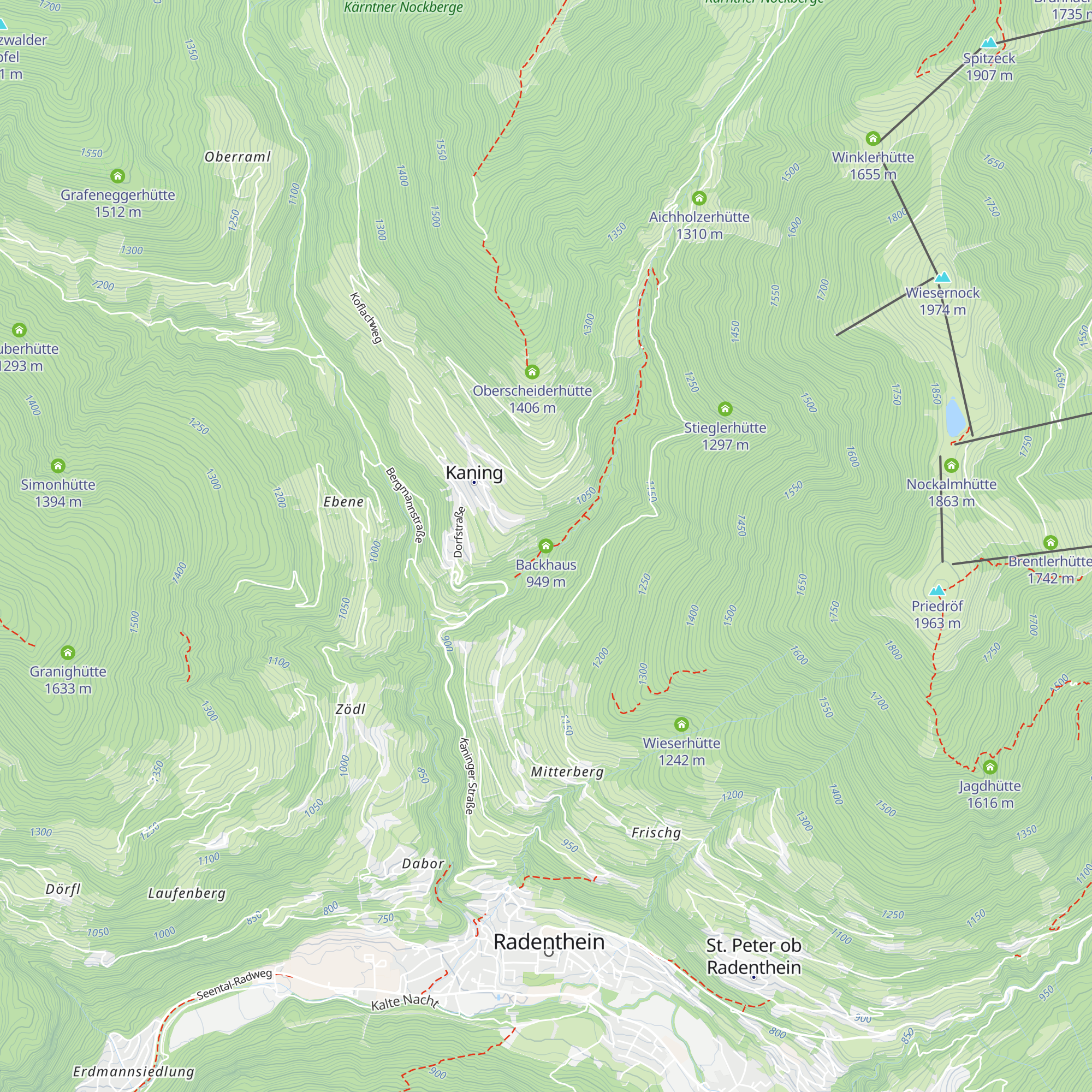 Backhaus map