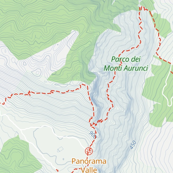 Map of Monte Fammera